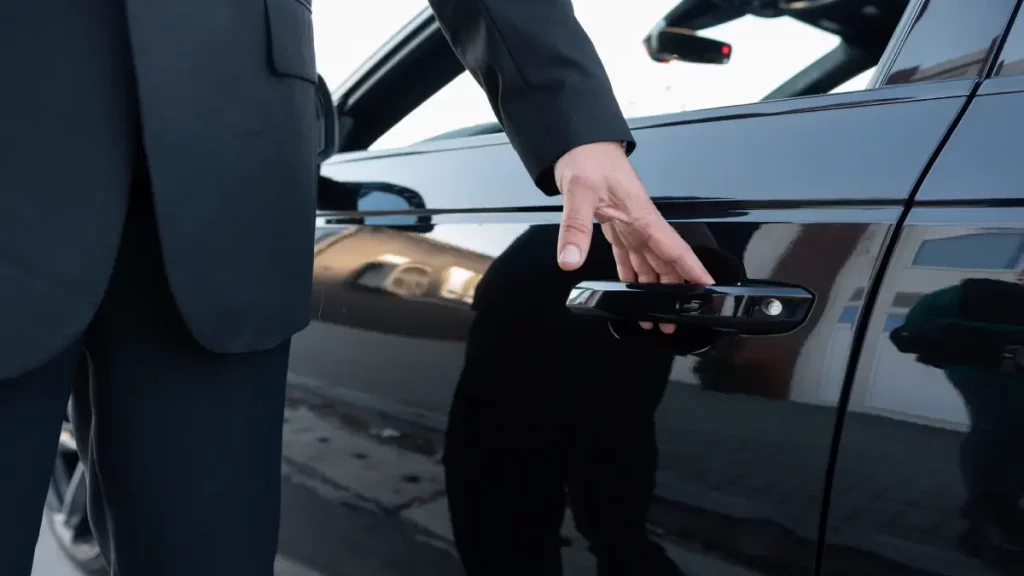 limo San Bernardino black car with private chauffeur