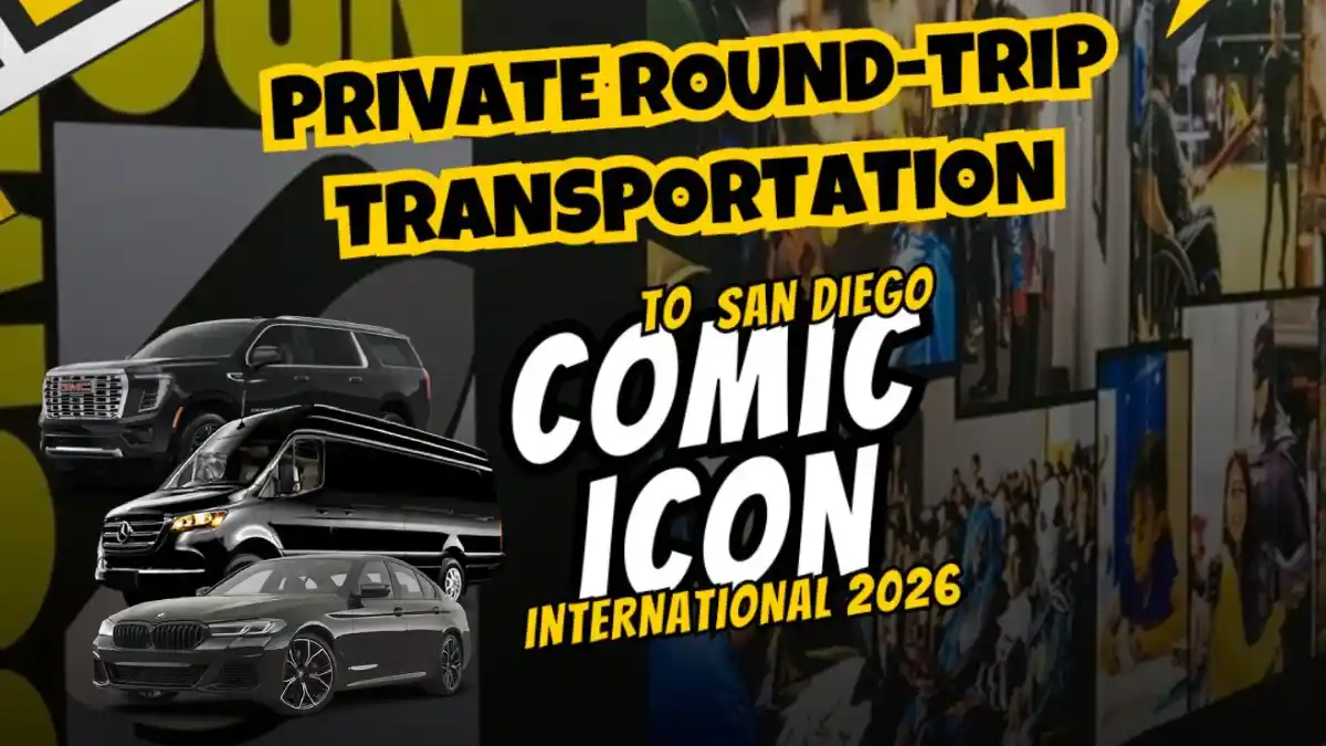 Private Round-Trip Transportation to Comic-Con International 2026
